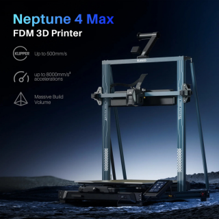 ELEGOO Neptune 4 MAX Klipper High Speed Dual Drive Large 3D Printer